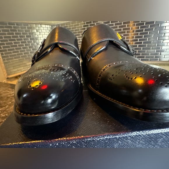 Men’s Authentic Prada monk dress shoe size 8 - Picture 8 of 17